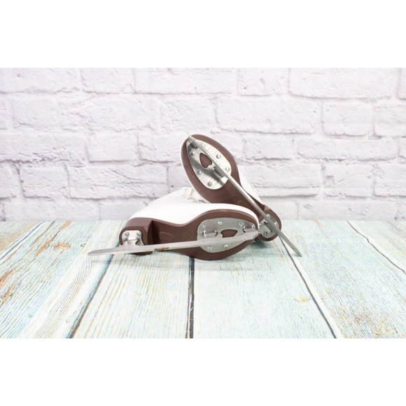 Glacier 120 by Jackson White Leather Lace up Figure Ice Skates Size US 2 - Picture 10 of 10